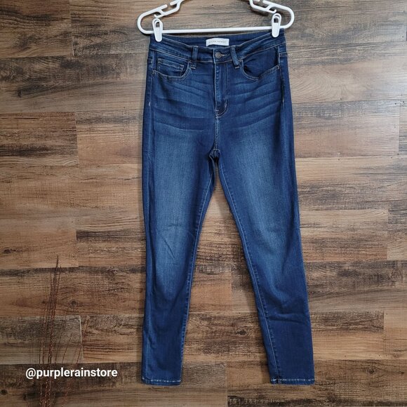 Flying Monkey Jeans 29 Skinny High Rise Soft Comfort Stretch Modal Medium Dark - Picture 1 of 11